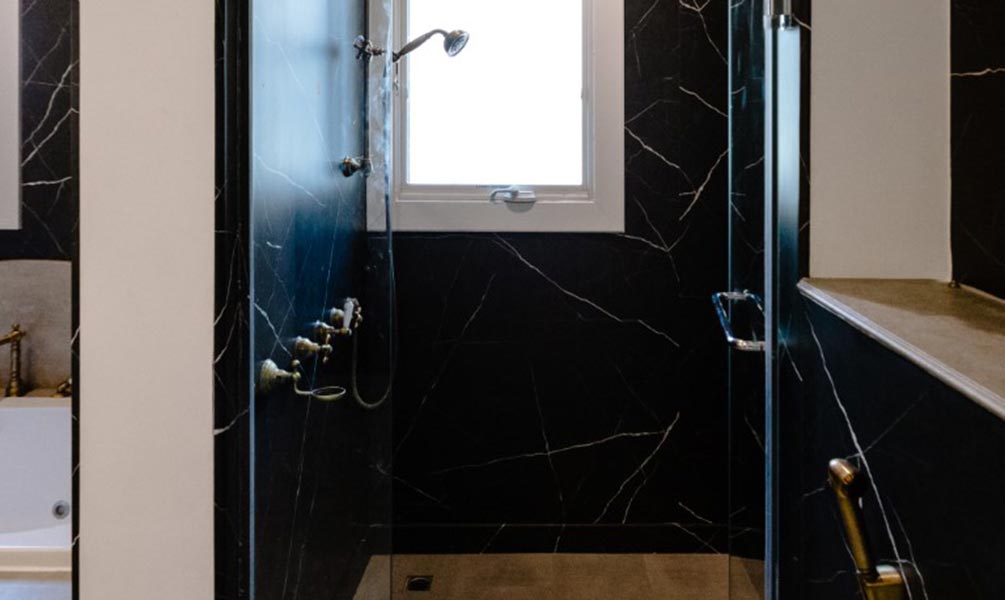 Après rénovation douche et salle de bain