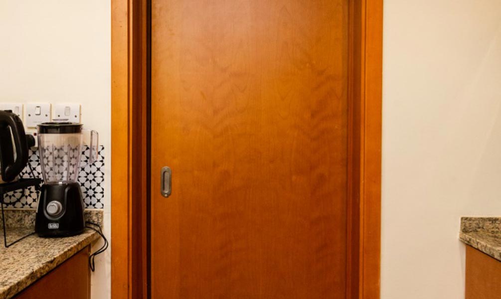 Avant rénovation porte intérieure