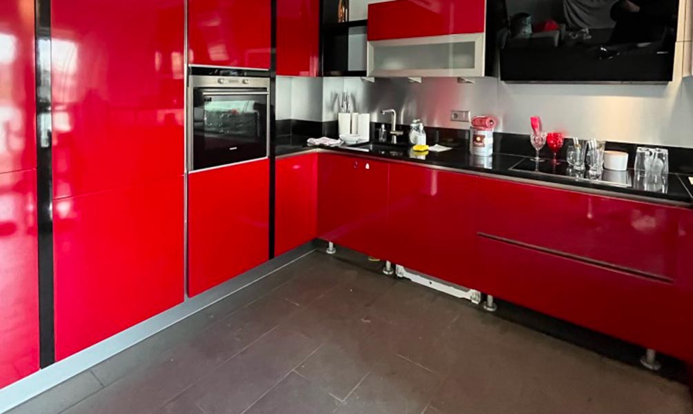 Avant cuisine avant relooking par covering