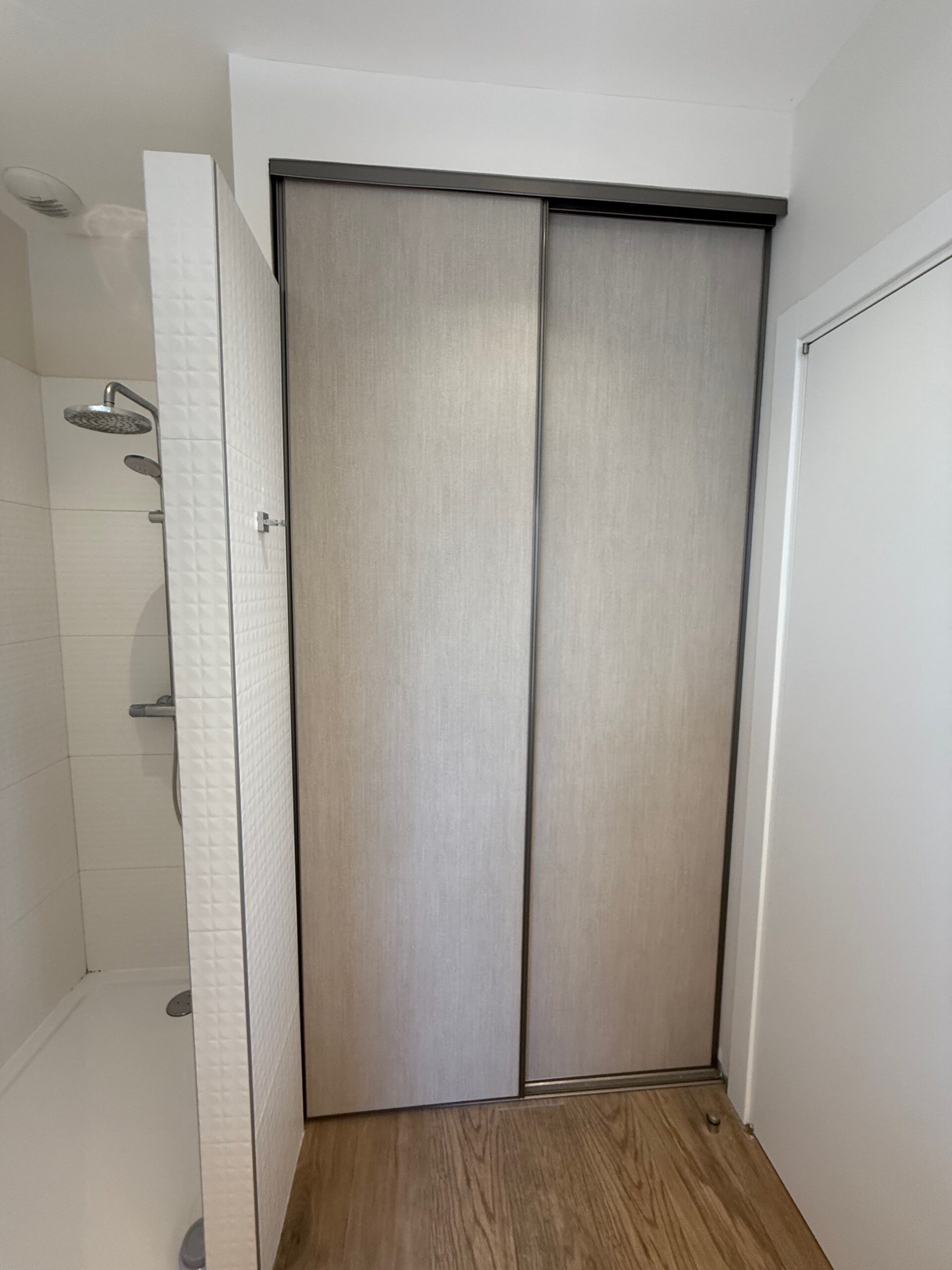 après covering portes dressing